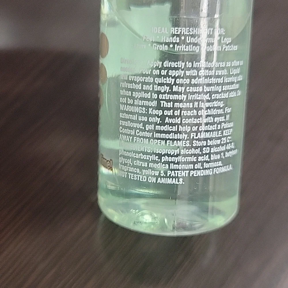 Toe Juice Refreshing Foot Solution - Green 29ml New Sealed Bottle